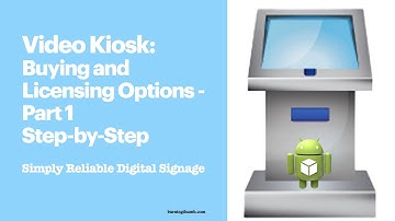 Video Kiosk Purchasing: Step-by-Step - Android Digital Signage | Loop video | Touch Screen Kiosk