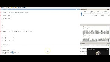 DFT using Matrix Multiplication in SciLAB