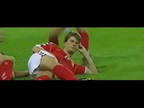 Brian Laudrup Epic Goal Celebration - Denmark vs Brazil World Cup 1998 HD