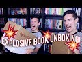 EXPLOSIVE BOOK UNBOXING!