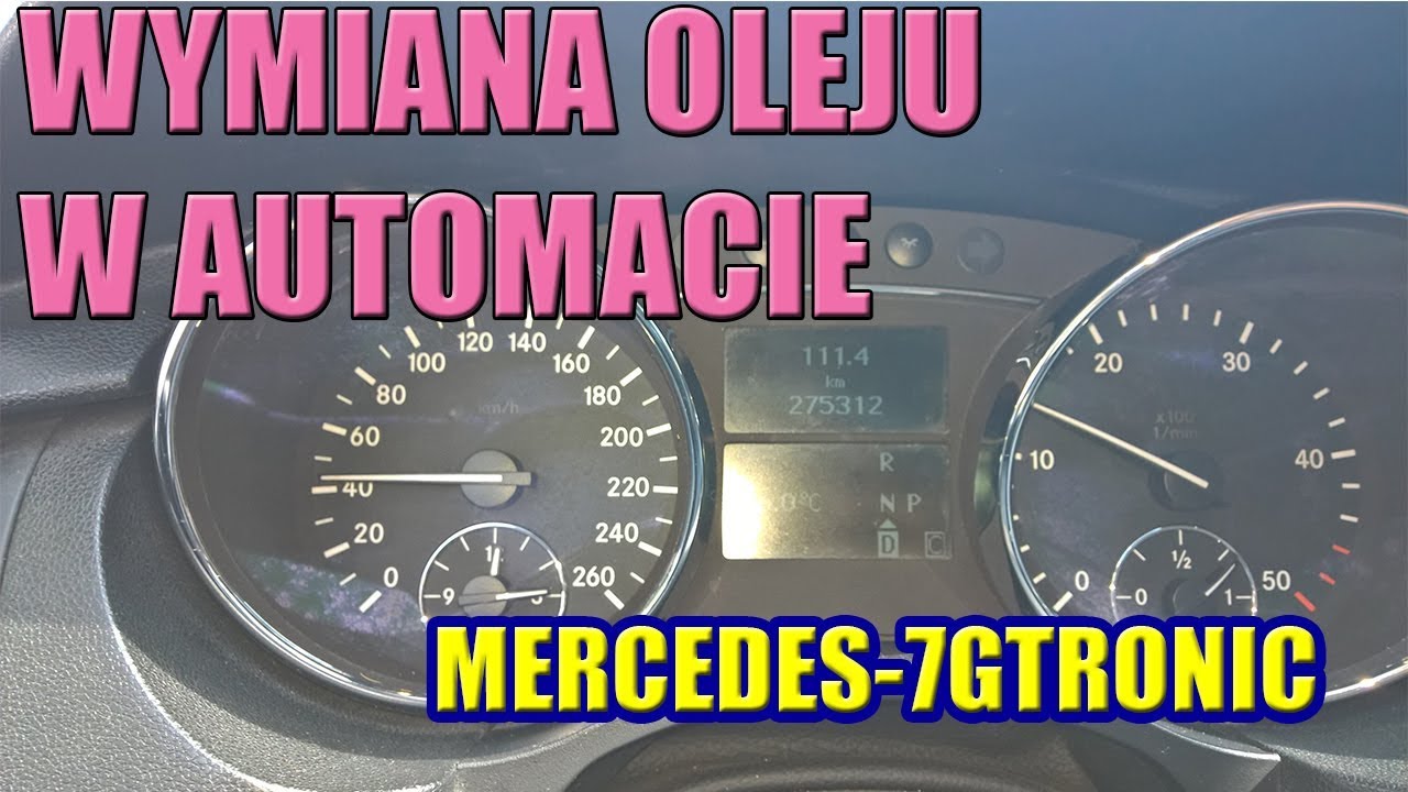 WYMIANA OLEJU W AUTOMATYCZNEJ SKRZYNI BIEGÓW PO 11 LATACH i 275KKM