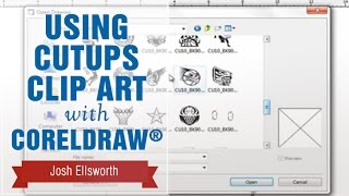 Using CutUps Clip Art with CorelDraw