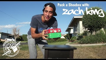 Zach King Packs an Operation Christmas Child Shoebox!