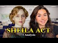 Critical Sheila Act 1 Analysis (key quotes, analysis, key words + more)