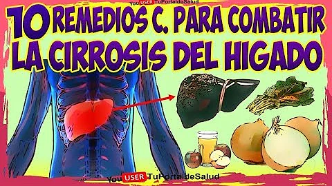 ¿Qué remedio casero es bueno para la cirrosis?