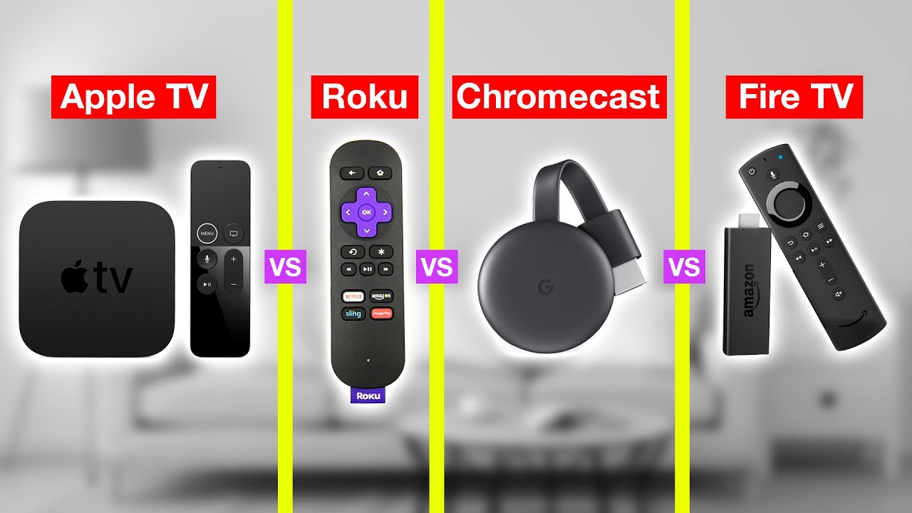 Best Streaming Device of 2020  HONEST REVIEW  - Apple TV vs Roku vs Fire TV vs Chromecast