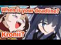 Kronii Gets TERRIFIED When Gigi Asks About Her Deadlines