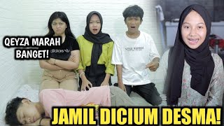 JAMIL TIDUR MIMPI DI CIUM DESMA QEYZA MARAH BANGET