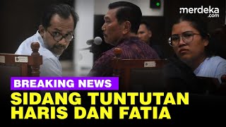 🔴 LIVE NOW - Haris & Fatia Hadapi Sidang Tuntutan Kasus ...