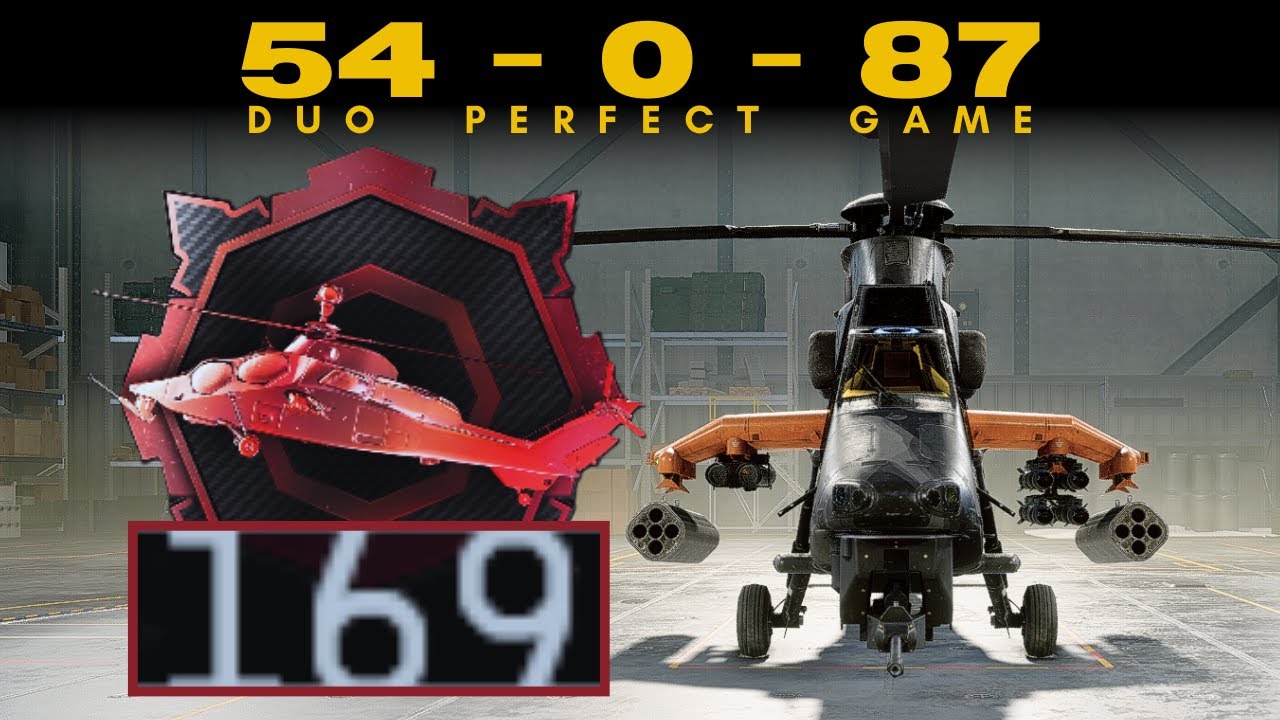 PERFECT Attack Heli Duo 54 - 0 (Hardest Map) | BF6 Blackwell