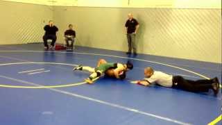 Jenna's first match 20 second pin