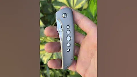 John Barker Small Hokkaido Folder Custom Knife From Recon 1