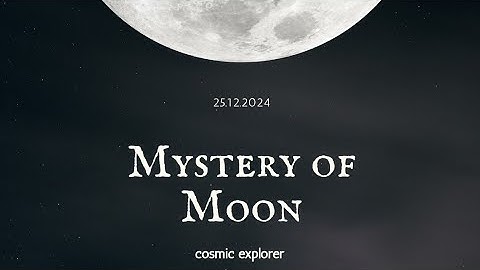The mystery of the most Dangerous place on the moon 🌝