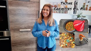 Tajine de crevettes Pil pil