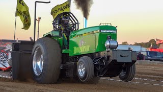 Tractor Pulling 2022. $5,000 Hot Farm tractor throwdown Wagler Fall Nationals.