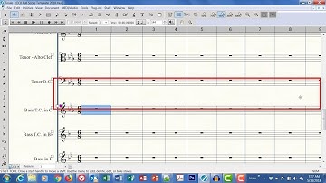 FINALE (Basics): How to Delete Barlines Between Staves
