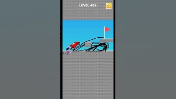 Draw Bridge Game play level 452 Shorts Viral Trending Game 🎮🎯