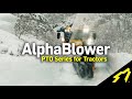 The New AlphaBlower Tractor Snow Blowers by SnowWolf