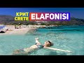 Крит! 🇬🇷 Элафониси! 4K Незабываемая экскурсия на знаменитый пляж Элафониси
