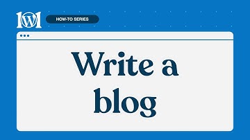 Write a blog on WordPress.com