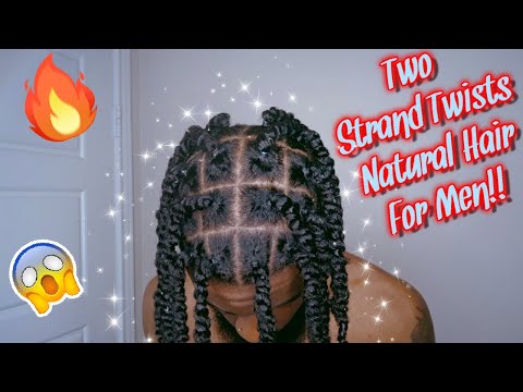 gorgeous-two-strand-twists-on-natural-hair!!-😍-|-black-seth