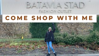 Shopping Outlet to visit in The Netherlands, BATAVIA STAD FASHION OUTLET, Lelystad | Shopping Vlog