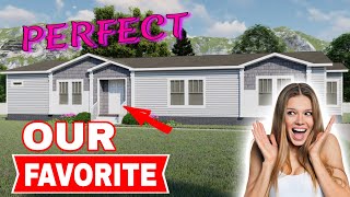 What a $185,000 Mobile Home looks like?  The Teagan Clayton Homes Double wide (mobile home living)