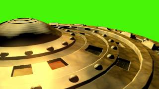 Dr Who Dalek command ship - new model Cinema 4D with green screen