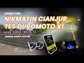 TES LAMPU DUROMOTO X1 DI KABUT CIANJUR | Nikmatin Weekend Cukup Satu Hari di Cianjur | HONDA ADV 160