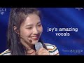 joy's amazing vocals