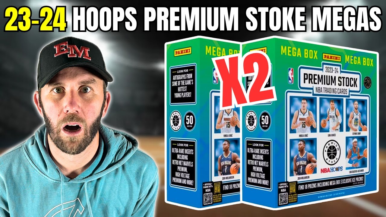 SOME NICE HITS! 2023-24 Panini NBA Hoops Premium Stock Basketball 
