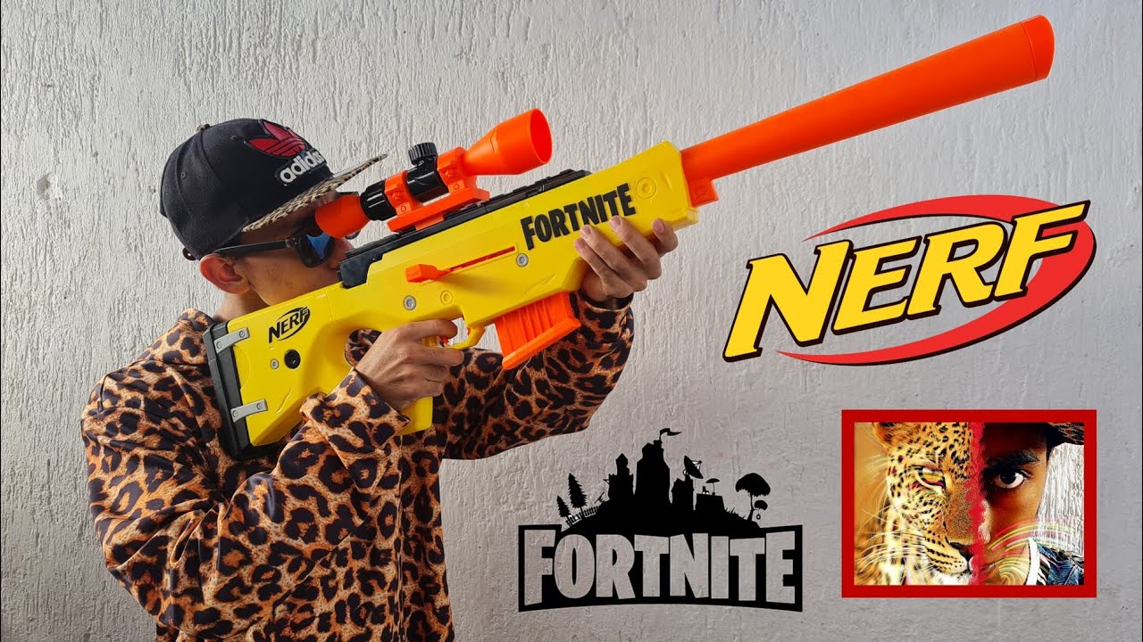 THE OFFICIAL NERF AWP! FORTNITE BASR-L Review!