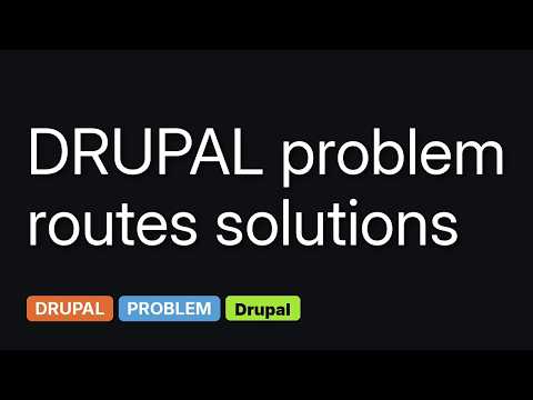 Drupal: routing.yml file doesn't work