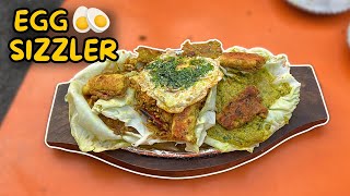Unique Egg Sizzler Dish of Surat | Surti Egg Dishes | Indian Street Food