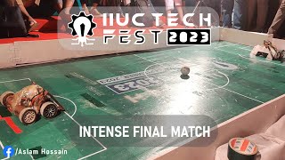 Grand Final Match | Soccer Bot Competition 2023 | IIUC Tech Fest