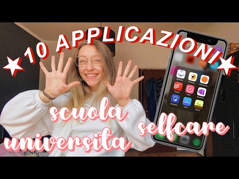 10 APP per PRODUTTIVITÀ📝 e SELFCARE🌾 | app per medie, liceo e università || just rebs