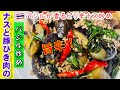 ナスと豚ひき肉バジル炒め。美味しすぎて！旨辛！ご飯、おつまみにでもピッタリな＃ナスレシピ！＃タイ料理