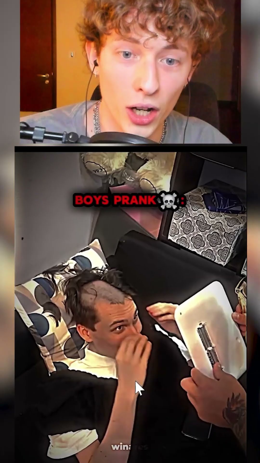 Las chicas y los chicos haciendo BROMAS