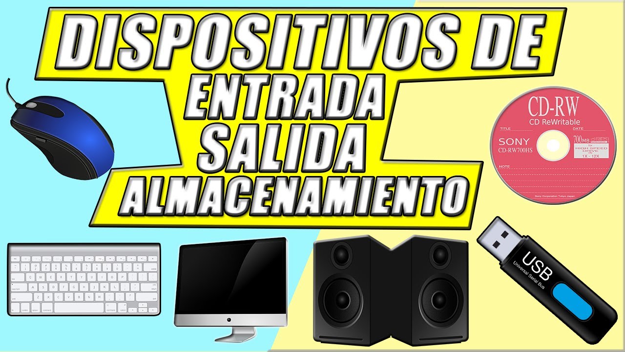 DISPOSITIVOS de ENTRADA, SALIDA y ALMACENAMIENTO⌨🖱🖥💿de una COMPUTADORA |  Ejemplos, INFORMÁTICA - thptnganamst.edu.vn