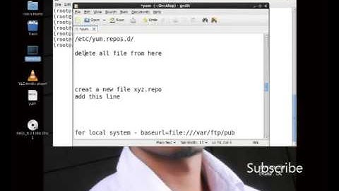 How to configure yum repository in RHEL6