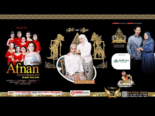 LIVE 🔴AFNAN ENTERTAINMENT 0822 1016 5146 || PERNIKAHAN ADI & AYU || PONO YOKO POPAYU SOUND || SIANG class=