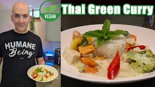 Vegan Thai Green Curry - Tofu Recipe