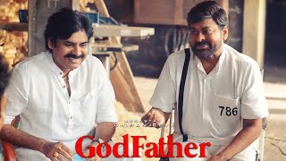 Pawan Kalyan Visit Godfather Movie Set | Pawan Kalyan Meets Megastar Chiranjeevi GodfatherMovie Sets