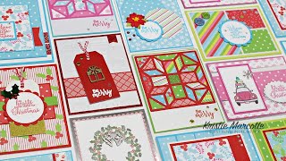 Pink & Main's Christmas Box 2019 - 16 cards 1 kit
