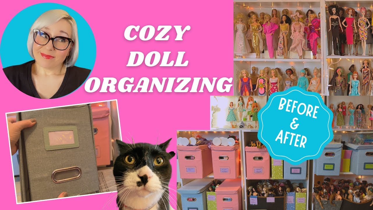 How I Store My Barbie Collection | Just a Chill Day Sorting My Dolls