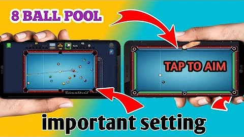How to change settings in 8 ball pool