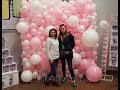 Стена Фотозона из шаров как сделать. Balloon wall. Organic balloon/