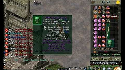 Jx Linux 6.0 - Tính Năng Thông Báo Kèm Thông Tin Vật Phẩm