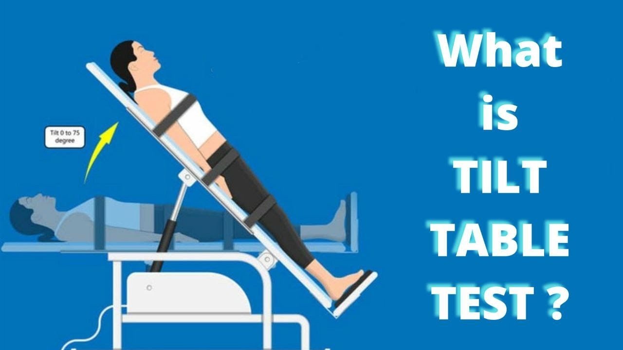 Tilt table testing YouTube