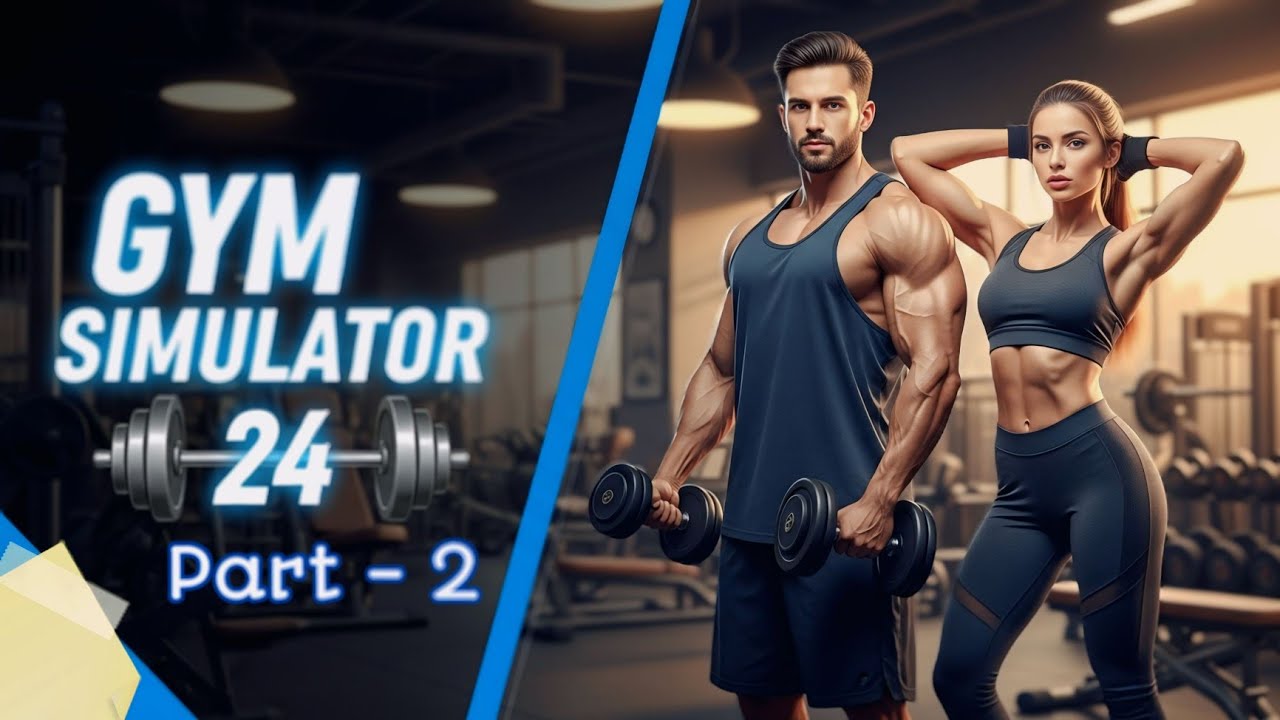 Gym Simulator Part 2: More challenges and new fitness techniques! - YouTube
